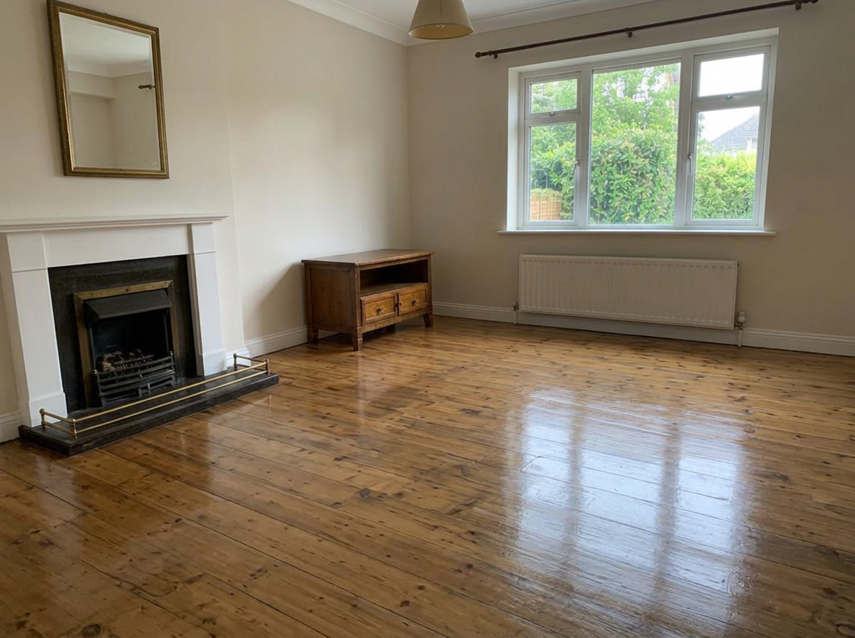 Flood damage restoration, after