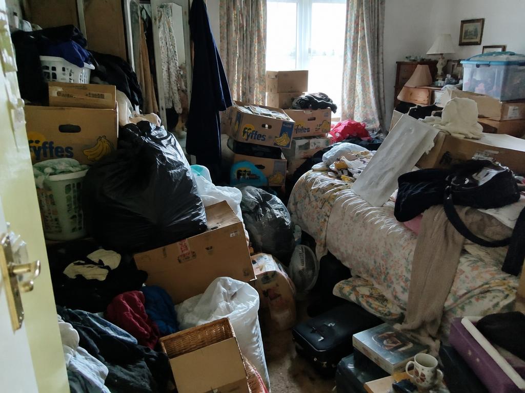 Hoard clearance, before